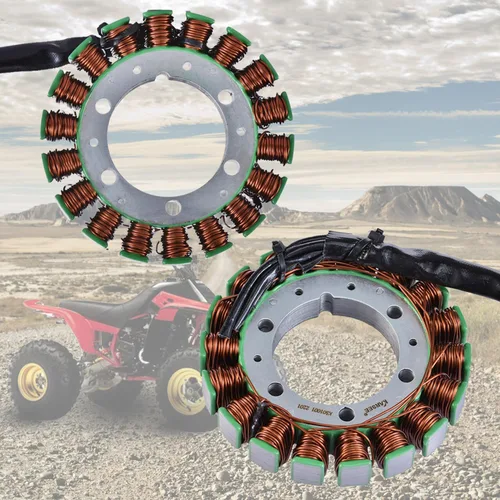 Miniatura 5 de KARSEE Magneto estator compatible con Yamaha RHINO 660, Yamaha Grizzly 660 Yfm660 Yfm 660 2004-2007 Grizzly 400 450 5GH-81410-00-00