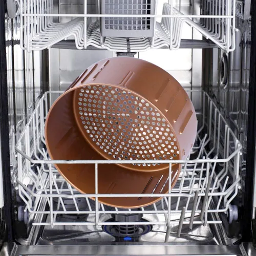 Miniatura 4 de Cesta de repuesto para freidora de aire de 3.7 cuartos de galón para energía, accesorios para freidora de aire para Gowise USA, cesta antiadherente
