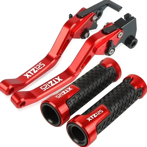 Miniatura 7 de Palancas de freno para Yamaha XTZ125 XTZ 125 2014 2015 Accesorios de carreras de motocicletas CNC, palancas de embrague de freno para manillar