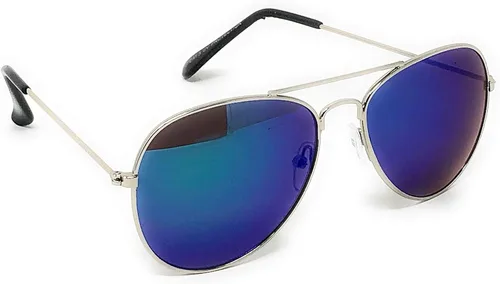Miniatura 3 de WebDeals Retro - Gafas de sol de metal Aviator tamaño niño