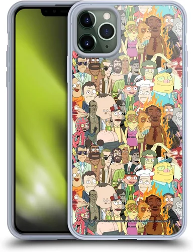 Miniatura 48 de Head Case Designs Funda de gel con licencia oficial de Rick and Morty Aliens Season 3 [protección de grado militar] compatible con Apple iPhone 12