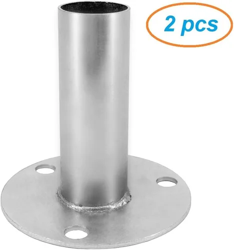 Miniatura 4 de Soportes para toldos de 1-3/8 pulgadas, conectores de marco de soporte, almohadillas para pies, paquete de 2