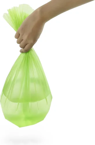 Miniatura 5 de Kekow Bolsas de basura de cocina de 13 galones, color verde, 125