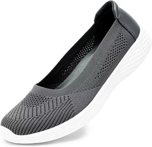 Miniatura 5 de TIOSEBON Women's Comfortable Loafer Flat Foam Mesh Slip-On Walking Shoes