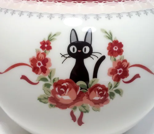 Miniatura 3 de Noritake Kiki's Delivery Service JIJI - Tetera rosa de Japón