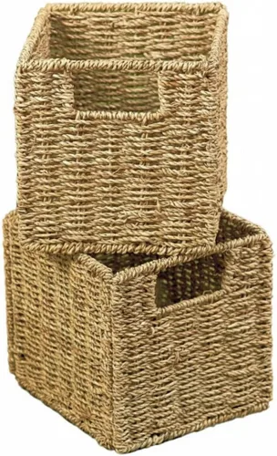 The Lakeside Collection Juego de 2 cestas
