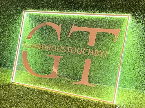 Miniatura 9 de Letrero LED con logotipo personalizado, letrero acrílico personalizado, letreros de negocios personalizados Logotipo de negocio personalizado