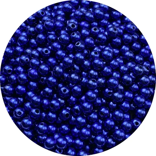Miniatura 30 de Pinhoollgo 800pcs Pearl Beads 6mm Round Pearl Beads with Hole for DIY Bracelet Necklace Jewelry Making Supplies Handmade Craft(White)
