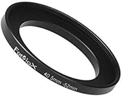 Miniatura 10 de Fotodiox arandela adaptadora de metal anodizado, negro (para filtros más grandes)