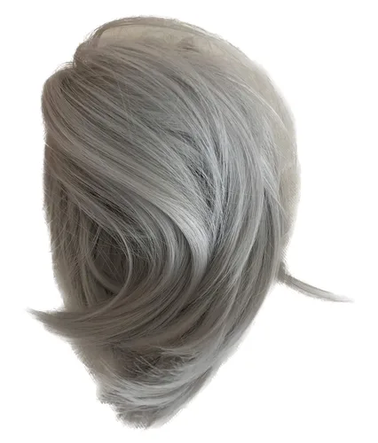 Miniatura 5 de Apexhairs - Extensión de moño de cabello sintético lacio, extensiones de moño corto, accesorios para el cabello, moño elástico fácil de coletar