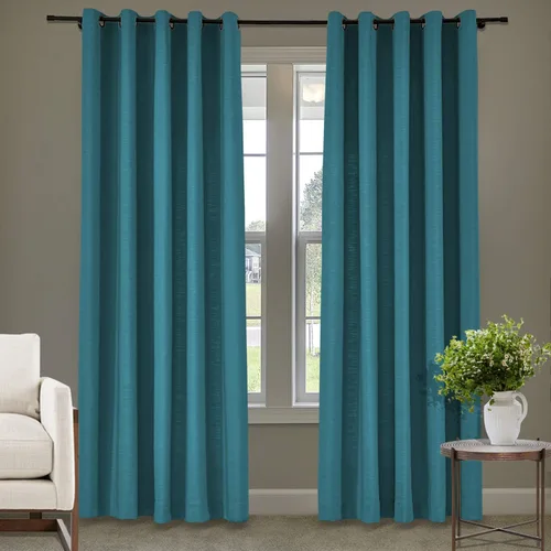 Miniatura 9 de Frelement Cortinas de lino de lino de bronce con ojales para interiores, tratamiento de ventanas para sala de estar, dormitorio, habitación