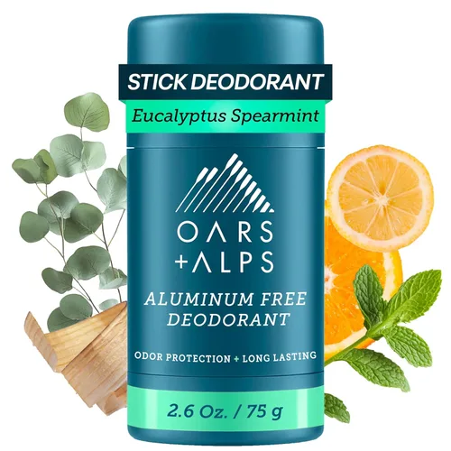 Miniatura 11 de Oars + Alps Desodorante sin aluminio para hombres y mujeres, dermatológicamente probado y fabricado con ingredientes limpios, tamaño de viaje, Costa