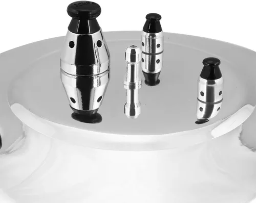 Miniatura 4 de Barton Válvula de liberación de olla a presión de 8 cuartos de galón de aluminio, olla de conserva, estufa superior, olla de cocción rápida