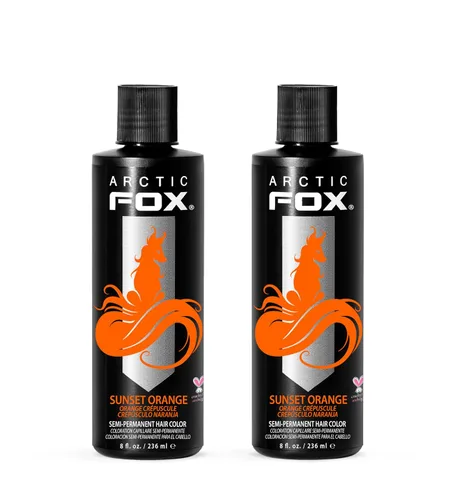 Miniatura 104 de ARCTIC FOX - Tinte de color semipermanente para cabello vegano y libre de crueldad, color amarillo intenso (4 onzas líquidas, Cosmic Sunshine)