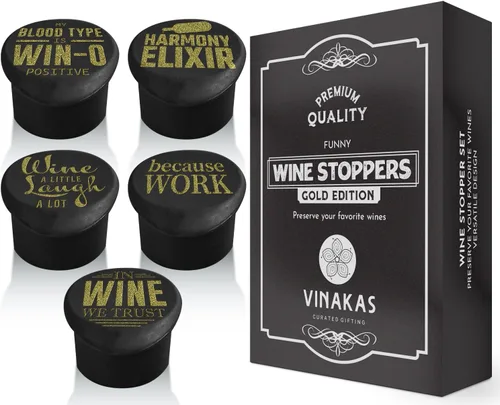 Juego de tapones de silicona para botellas de vino, divertidos tapones de vino, a prueba de derrames y herméticos, regalos únicos para mujeres,