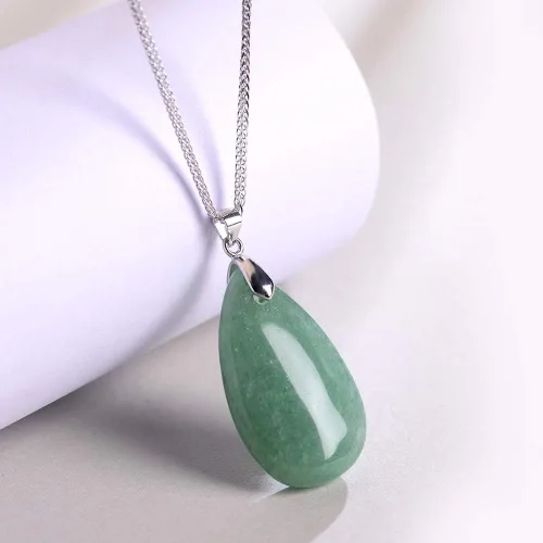 Miniatura 5 de iSTONE - Collar de plata de ley 925 con dije de lapislázuli para mujer, piedra preciosa natal con cadena de plata de 18 pulgadas