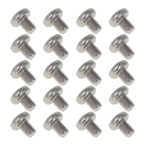 Miniatura 82 de MroMax 5 tornillos de máquina Phillips de cabeza plana M8 x 0.984 in, acero inoxidable 304 18-8, rosca completa, tornillos de cabeza cruzada gris
