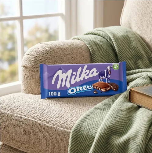 Miniatura 4 de Milka Chocolate con leche Oreo 3.53 oz (paquete de 10)