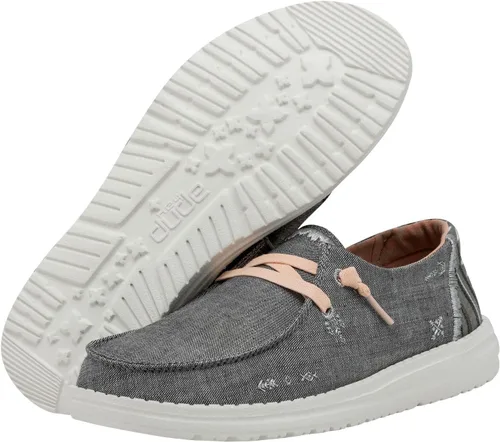 Miniatura 119 de Hey Dude Wendy - Zapatos de mujer, mocasines sin cordones para mujer, cómodos y ligeros