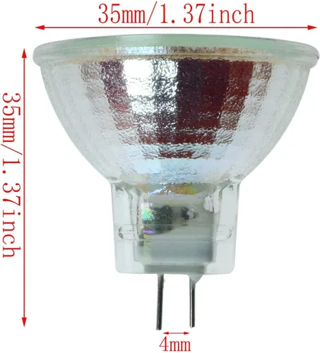 Miniatura 5 de Lámpara halógena Reflector 4PCS MR11 12V 10W Bombilla halógena de luz cálida