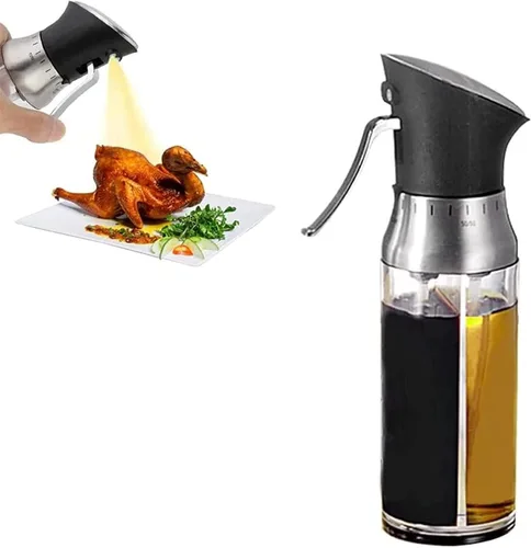 Miniatura 3 de Pulverizador de aceite de oliva, dispensador de vinagre, rociador de vinagre, botella rociadora de aceite de oliva para cocina, cocina, barbacoa