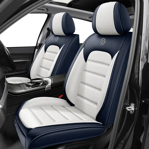 Miniatura 11 de Fundas de asiento de automóvil para K4 para KIA K4 2025-2026, fundas de asiento impermeables de cuero, compatible con bolsa de aire, juego completo