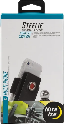Miniatura 12 de Nite Ize Steelie - Kit de tablero original - Soporte magnético para teléfono para tablero de automóvil - Soporte de teléfono para automóvil con imán