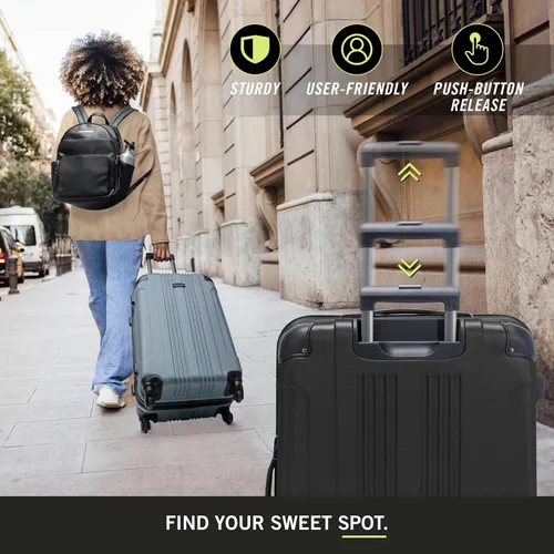 Miniatura 35 de Kenneth Cole Reaction Out Of Bounds - Equipaje de transporte vertical, Carbón), 5705058