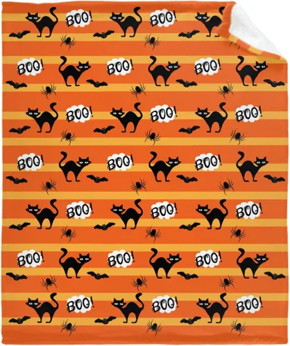 Miniatura 46 de Manta de murciélago de Halloween para bebé, regalo súper suave, manta acogedora para recién nacido, manta de recepción para bebé, manta para cuna
