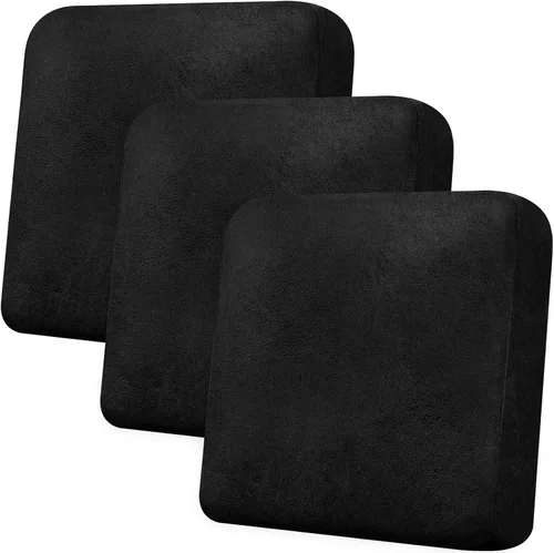 Miniatura 48 de Funda de cojín para sofá con aspecto de cuero, 1 unidad, elástica, para sala de estar, funda de cojín individual para sofá, protector de asiento
