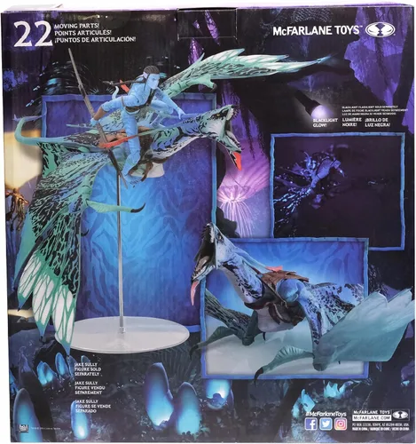 Miniatura 4 de McFarlane - Avatar MEGA Banshee - A1 Banshee de Jake Sully (Bob), Multicolor