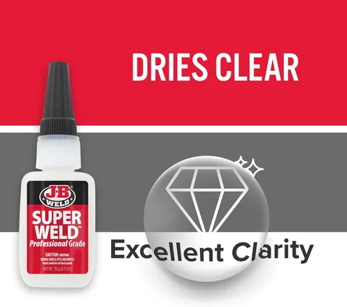 Miniatura 7 de J-B Weld Superglue 20g Paquete de 2 - SuperWeld Grado Profesional