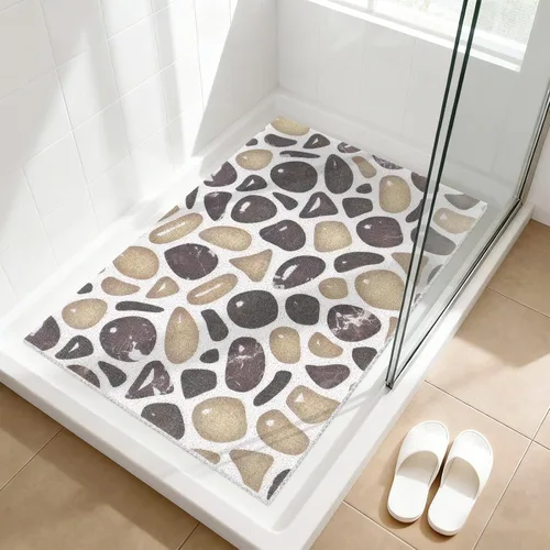 Miniatura 8 de Alfombrilla de Bañera Antideslizante - Alfombrilla de Ducha Antideslizante, Alfombrillas de Bañera de Secado Rápido, Suave Alfombrilla de Masaje