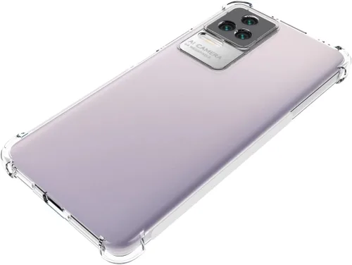 Miniatura 4 de USTIYA Funda para Xiaomi Poco F4/Redmi K40s 5G Clear TPU Cuatro Esquinas Cubierta Protectora Transparente Suave Funda