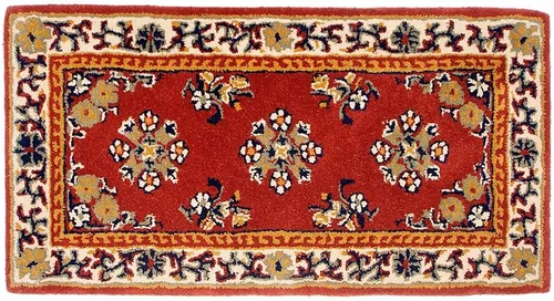 Miniatura 8 de Minuteman International Alfombra de lana oriental beige rectangular