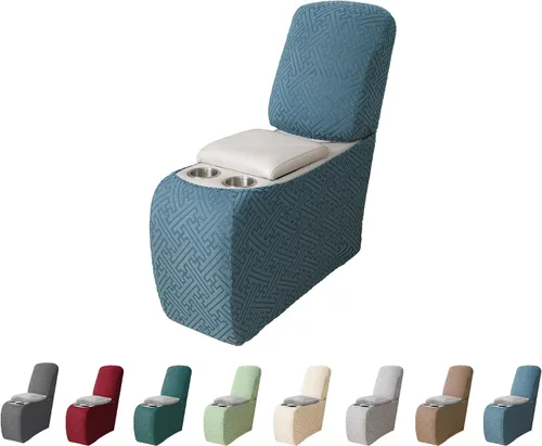 Miniatura 111 de Fundas de sofá reclinable seccional 100% impermeables para sofá reclinable en forma de L, funda de sofá modular de esquina en forma de L, fundas