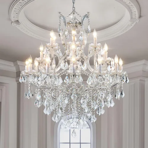 Miniatura 16 de Candelabros modernos de cristal para comedor, pequeños cristales para dormitorio, comedor, pasillo, isla de cocina, baño, armario