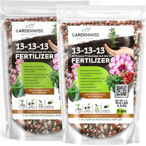 Miniatura 27 de Gardenwise Fertilizante Soluble en Agua 20-20-20 – Polvo para Alimento Líquido de Plantas para Plantas de Interior y Exterior, Orquídeas, Vegetales