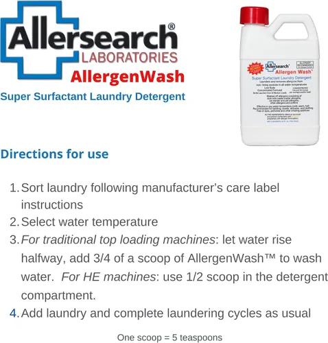Miniatura 6 de Detergente para ropa Allergen Wash 128 oz.