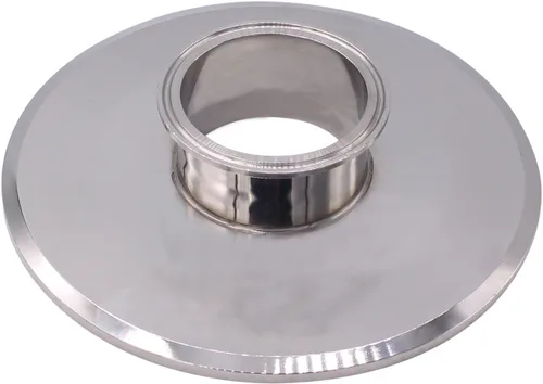 Miniatura 14 de DERNORD Reductor Concéntrico Sanitario Abrazadera Triple Trébol de Acero Inoxidable 304 Tapa de Montaje Sanitaria Reductora