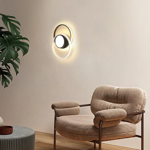 Miniatura 8 de AUA Lámpara de techo moderna, lámpara LED de montaje empotrado de 39 W, 15.7 pulgadas, 3000 K, redonda cerca de techo, para dormitorio, pasillo