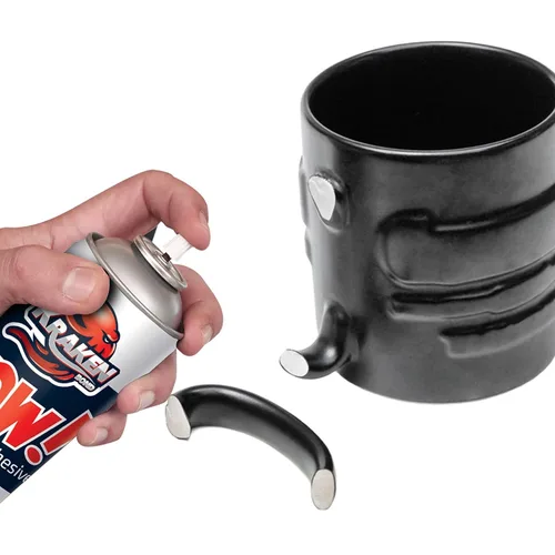 Miniatura 6 de KRAKEN BOND Wow! Activador adhesivo en aerosol (1 x 16.9 onzas), acelerador de pegamento de cianoacrilato para plástico, metal, madera y PVC