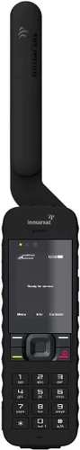 Inmarsat Teléfono satelital Isatphone 2.1 y tarjeta SIM prepagada lista para una fácil activación en línea (100 unidades/77 minutos)