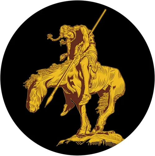 Miniatura 3 de The Trail End Native American Vintage Art PopSockets Grip y soporte para teléfonos y tabletas, Negro