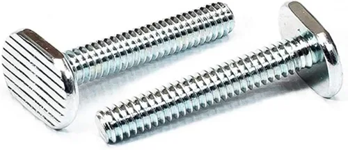 Miniatura 2 de POWERTEC Paquete de 20 pernos de riel en T de 5/16"-18 para pista en T, pernos de ranura en T de 1-1/2 pulgadas de largo para pista en T universal