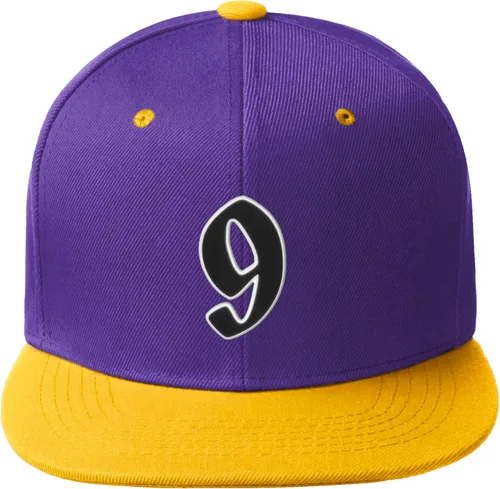 Miniatura 15 de Daxton Gorra clásica con visera de billete plano con letras del alfabeto inglés antiguo de la A a la Z