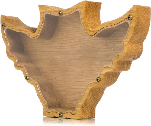 Miniatura 7 de Hucha de búho – Caja de dinero de madera personalizada para niños y adultos Regalo Montessori y decoración de guardería Ideal para baby showers