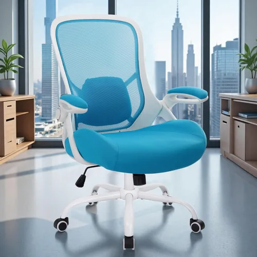 Miniatura 2 de HYLONE Silla de Oficina de Servicio Pesado de 400 libras, Silla de Escritorio Ergonómica con Asiento Engrosado de 5", Reposabrazos Ajustables, Marco