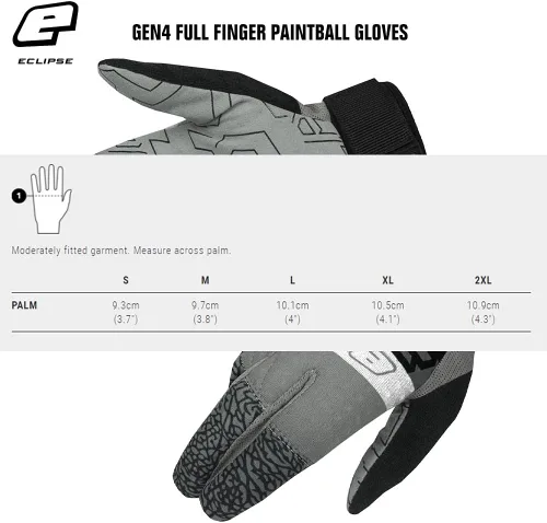 Miniatura 4 de Planet Eclipse Guantes de dedo completo - Gen4 - Fantm Shade - S