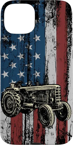 Miniatura 9 de Patriotic Tractor American Flag Tractor Farm Gift Farmer Case for iPhone 17